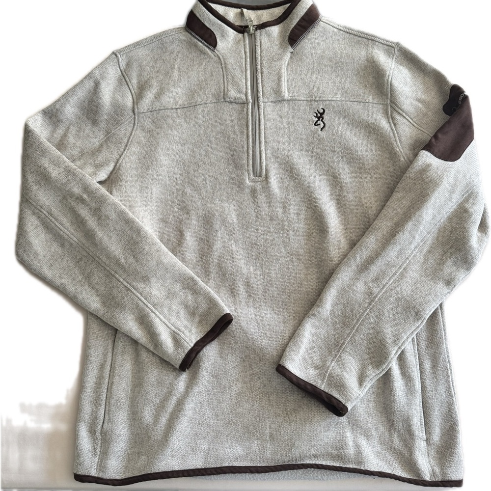 Browning quarter zip sweatshirt